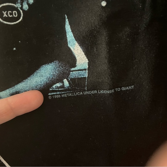 Vintage Metallica 1998 Garage Inc Band T Shirt XL - Picture 3 of 10